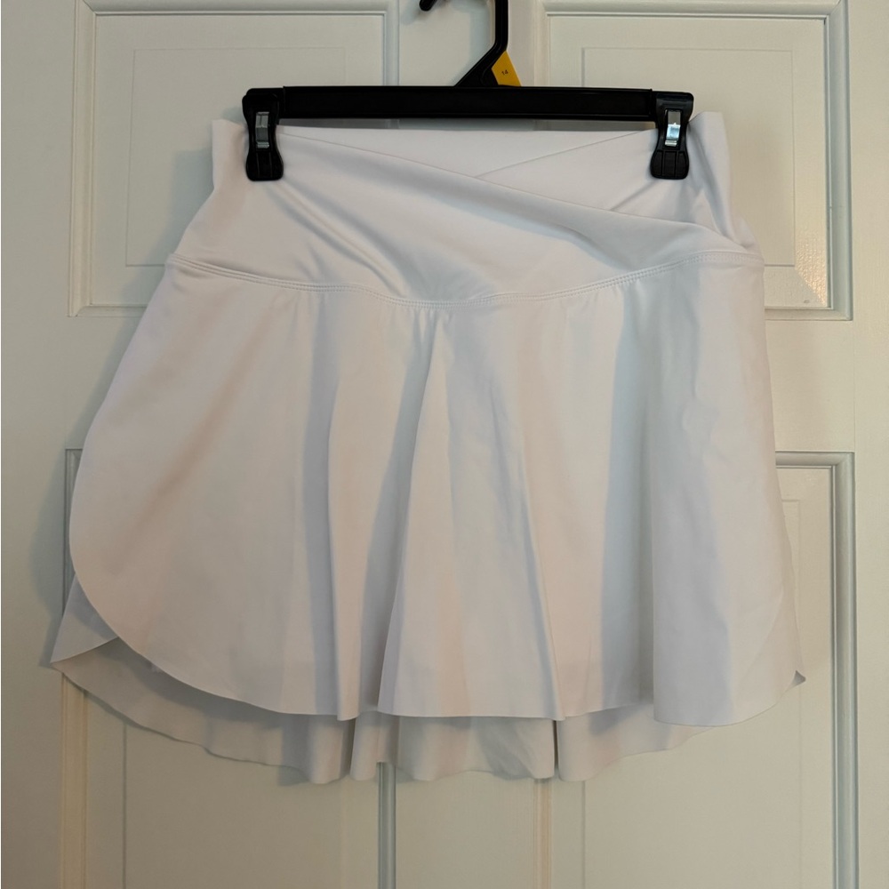 White Layered Halara skort